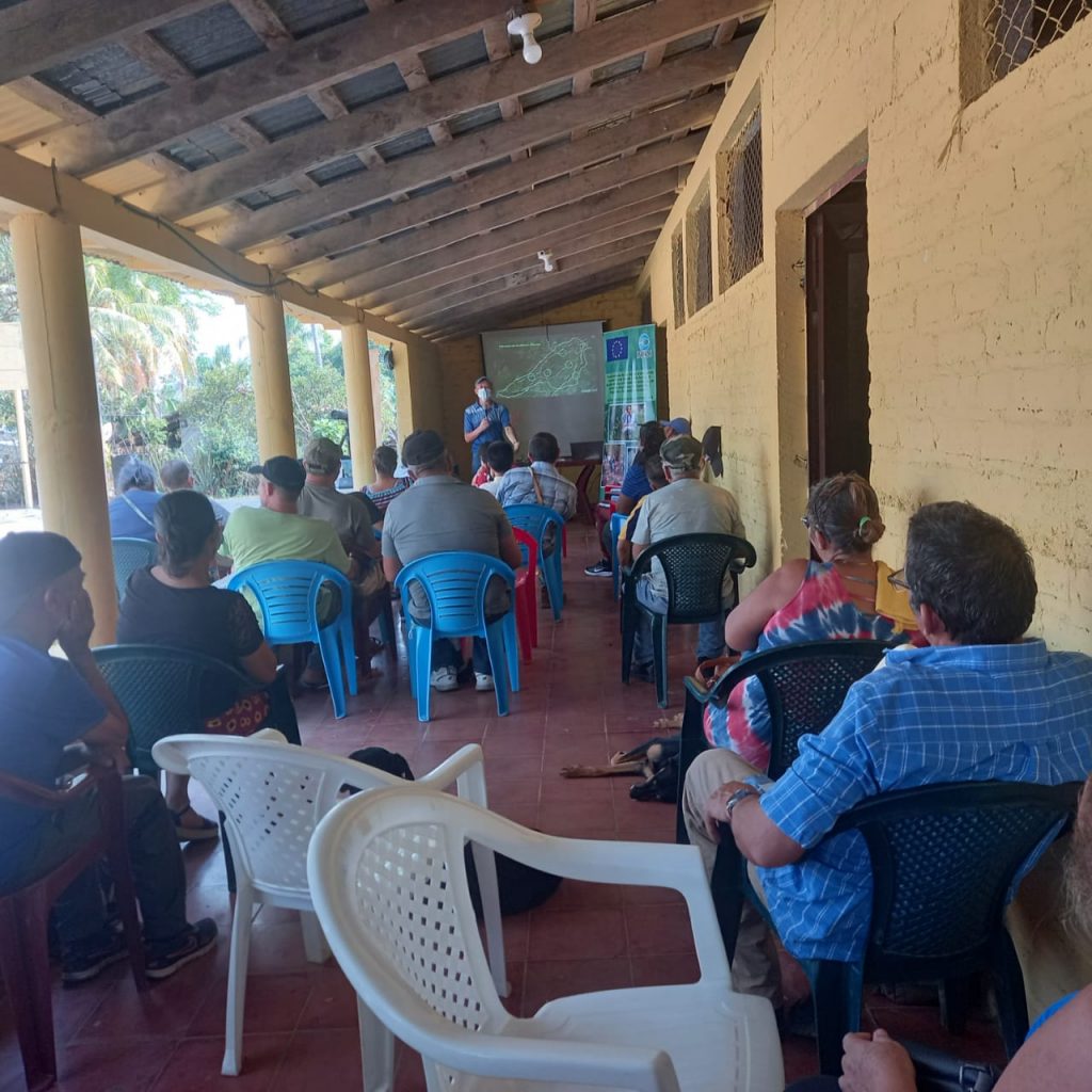 Campagna di sensibilizzazione contro gli incendi forestali in diverse comunità del Municipio di Suchitoto (El Salvador)