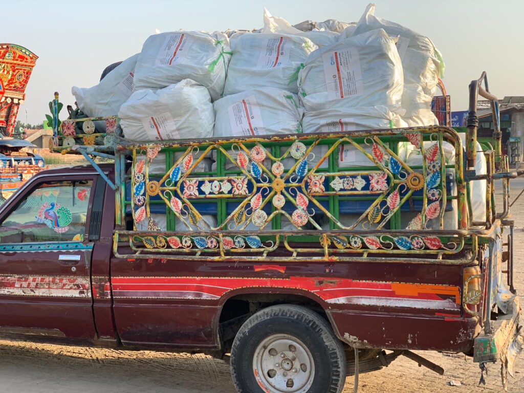 Zanzariere e depuratori per il Pakistan colpito dall'alluvione